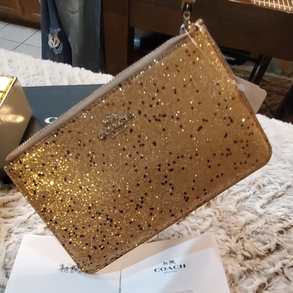 Coach wristlet Star Glitter Small Wristlet F38641 - Picture 4 of 7